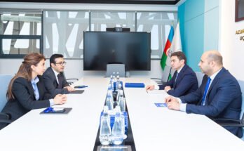 TAV Technologies Orta Asya’da Almatı, Semerkant ve Aktöbe havalimanlarının ardından Azerbaycan'ın Haydar Aliyev Havalimanı'nda hizmet vermeye başladı.